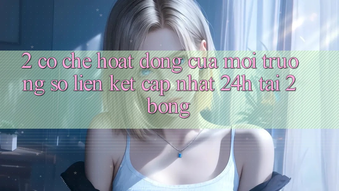 2. Cơ Chế Hoạt Động Của Môi trường số “Liên kết Cập Nhật 24h” Tại 2bong