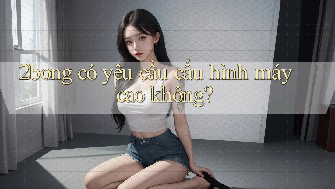 2bong có yêu cầu cấu hình máy cao không? 2bong có yêu cầu cấu hình máy cao không?