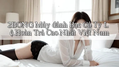 2bong  máy đánh bạc có tỷ lệ hoàn trả cao nhất việt nam