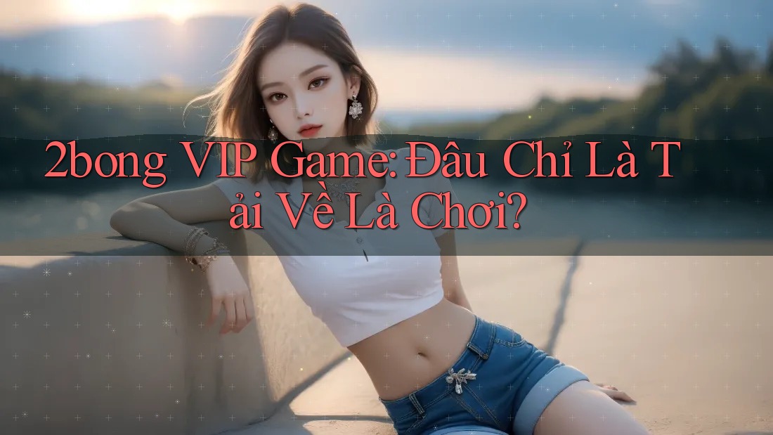 2bong VIP Game: Đâu Chỉ Là Tải Về Là Chơi?