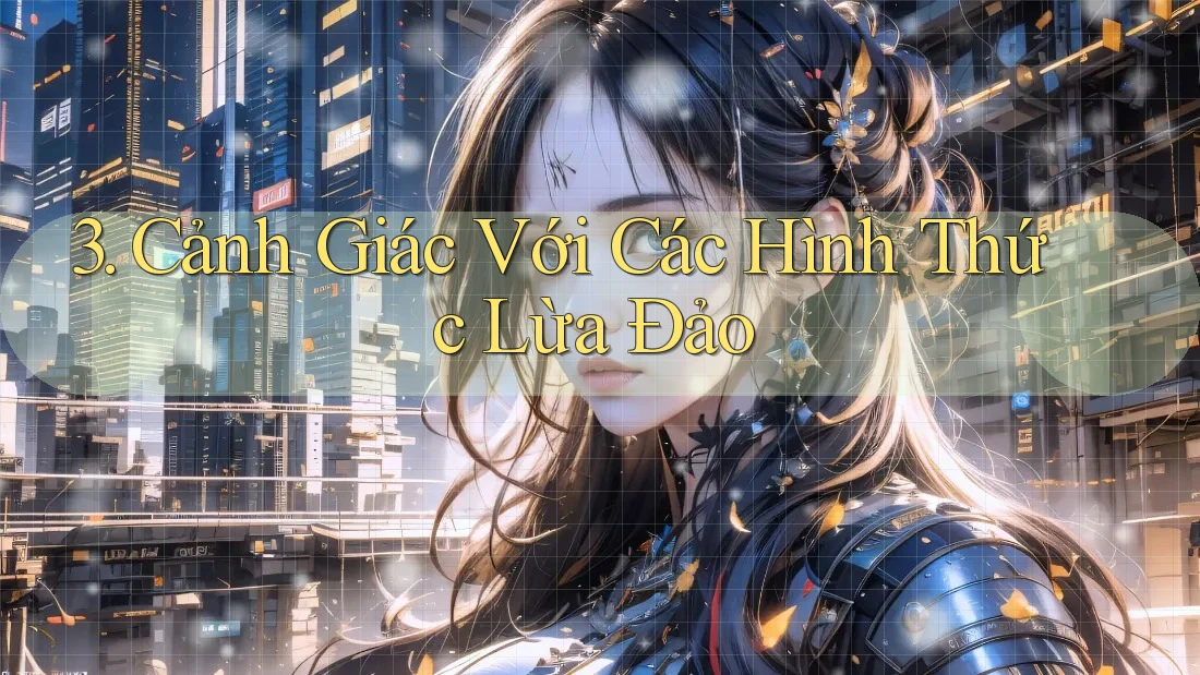 3. Cảnh Giác Với Các Hình Thức Lừa Đảo 3. Cảnh Giác Với Các Hình Thức Lừa Đảo
