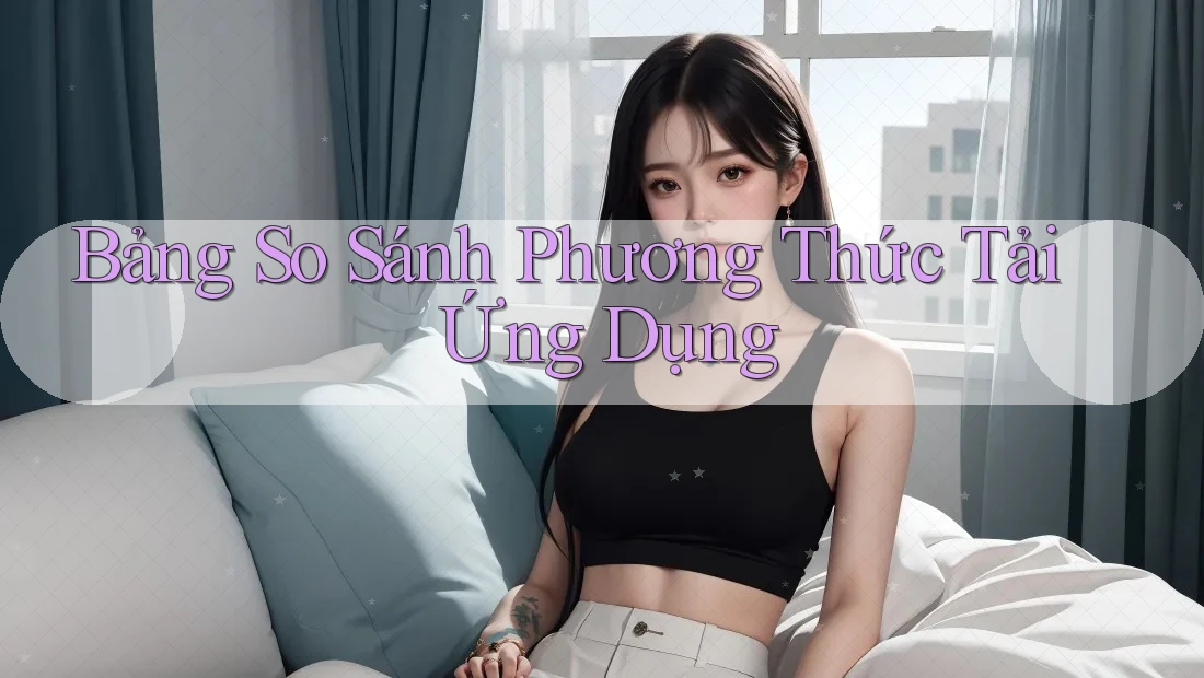 Bảng So Sánh Phương Thức Tải Ứng Dụng