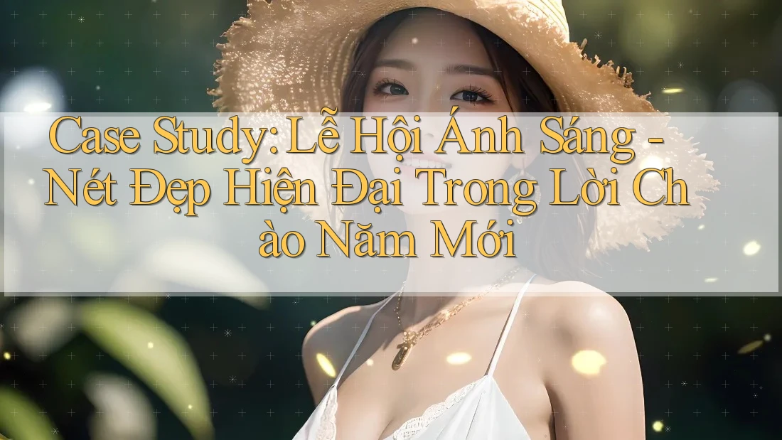 Case Study: Lễ Hội Ánh Sáng - Nét Đẹp Hiện Đại Trong Lời Chào Năm Mới Case Study: Lễ Hội Ánh Sáng - Nét Đẹp Hiện Đại Trong Lời Chào Năm Mới