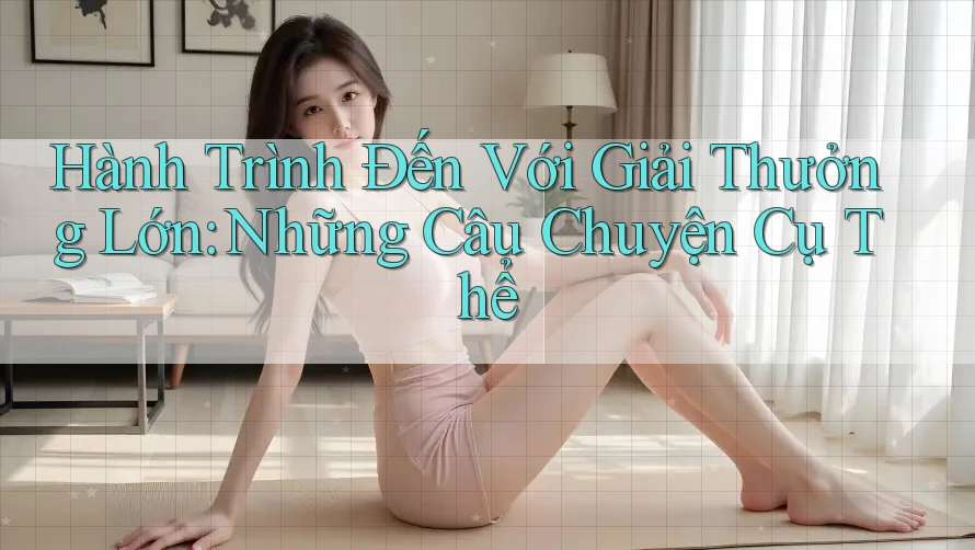 Hành Trình Đến Với Giải Thưởng Lớn: Những Câu Chuyện Cụ Thể