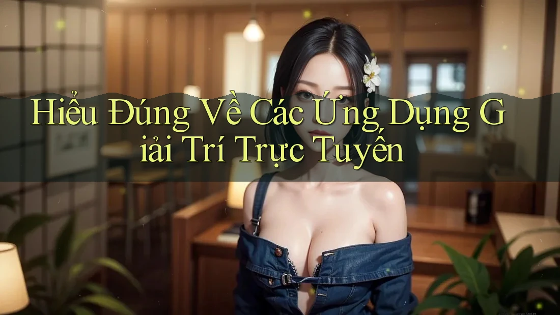Hiểu Đúng Về Các Ứng Dụng Giải Trí Trực Tuyến