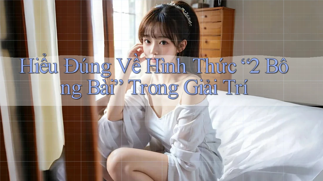 Hiểu Đúng Về Hình Thức “2 Bông Bài” Trong Giải Trí