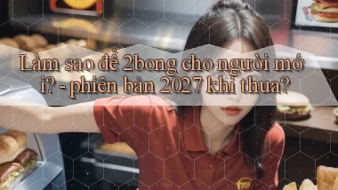 Làm sao để 2bong cho người mới   phiên bản 2027 khi thua