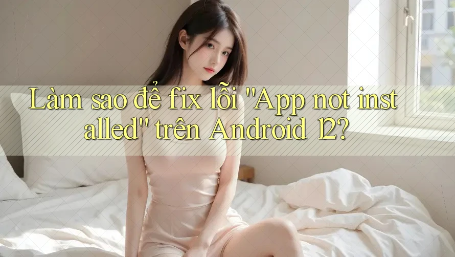 Làm sao để fix lỗi “App not installed” trên Android 12? Làm sao để fix lỗi “App not installed” trên Android 12?