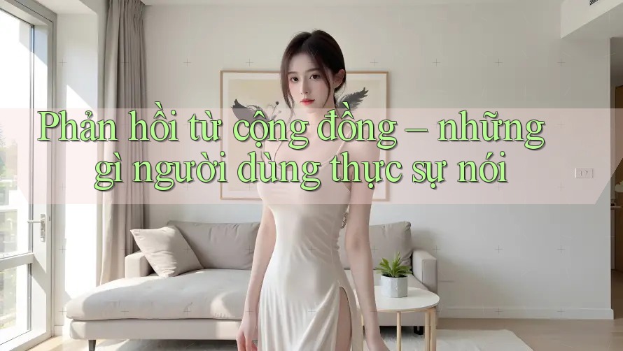 Phản hồi từ cộng đồng – những gì người dùng thực sự nói Phản hồi từ cộng đồng – những gì người dùng thực sự nói