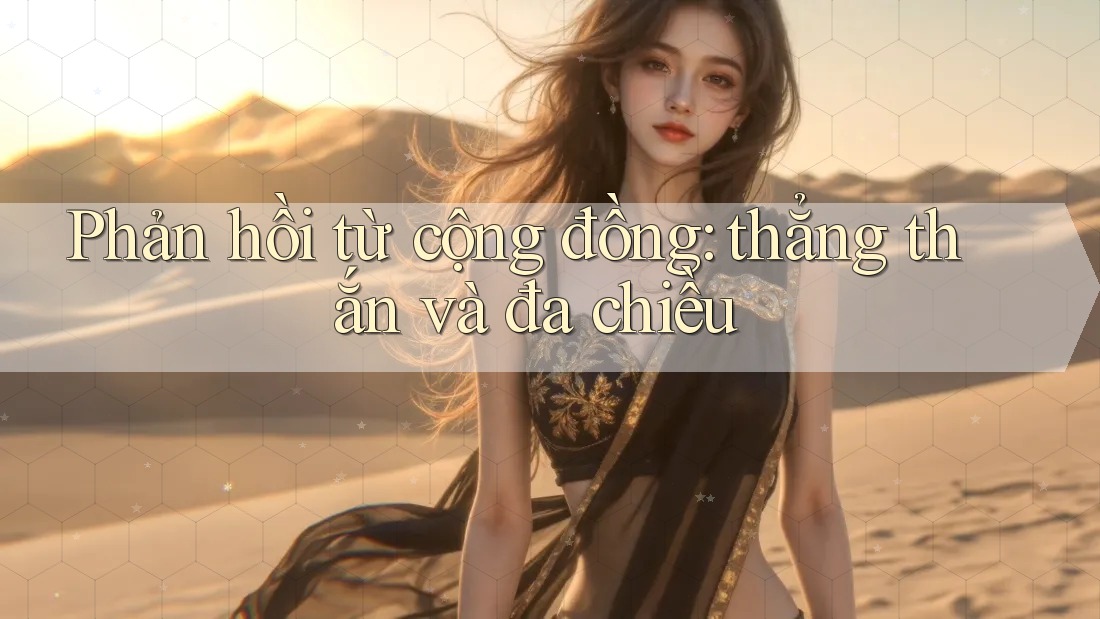 Phản hồi từ cộng đồng: thẳng thắn và đa chiều Phản hồi từ cộng đồng: thẳng thắn và đa chiều