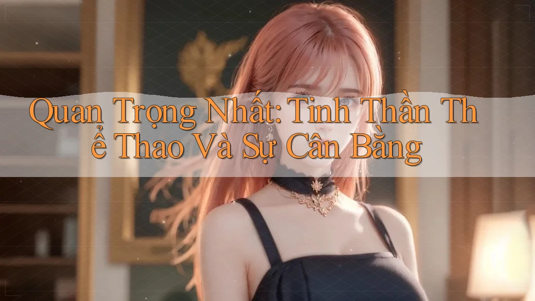 Quan Trọng Nhất: Tinh Thần Thể Thao Và Sự Cân Bằng Quan Trọng Nhất: Tinh Thần Thể Thao Và Sự Cân Bằng