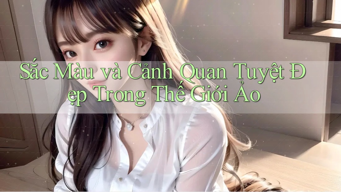 Sắc Màu và Cảnh Quan Tuyệt Đẹp Trong Thế Giới Ảo