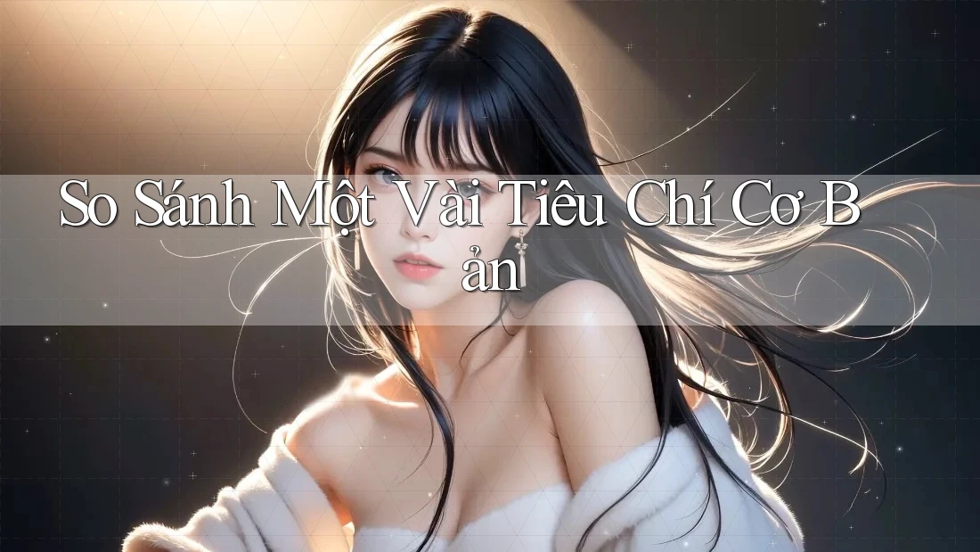 So Sánh Một Vài Tiêu Chí Cơ Bản So Sánh Một Vài Tiêu Chí Cơ Bản