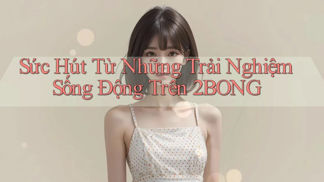 Sức Hút Từ Những Trải Nghiệm Sống Động Trên 2BONG