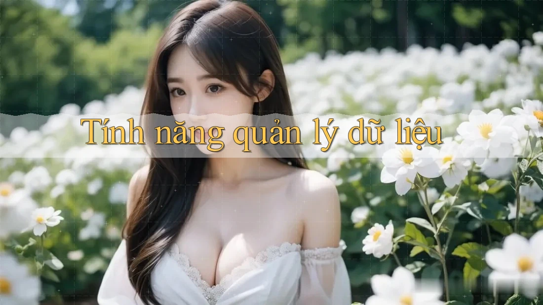 Tính năng quản lý dữ liệu Tính năng quản lý dữ liệu