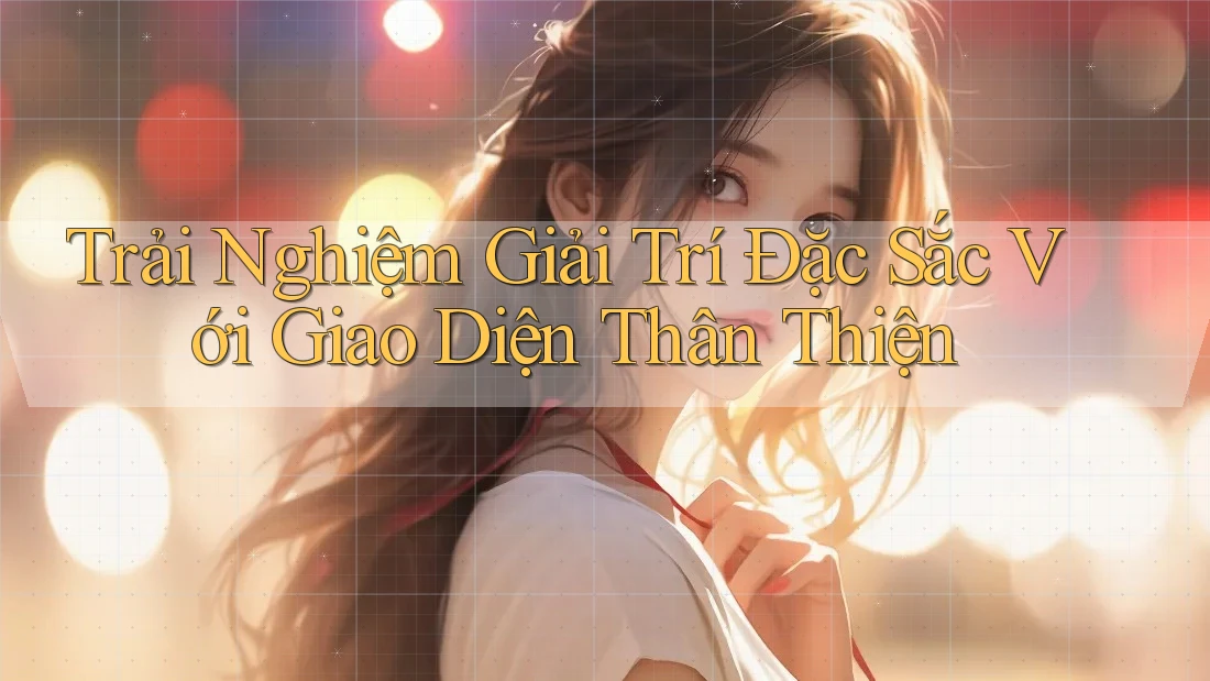 Trải Nghiệm Giải Trí Đặc Sắc Với Giao Diện Thân Thiện Trải Nghiệm Giải Trí Đặc Sắc Với Giao Diện Thân Thiện