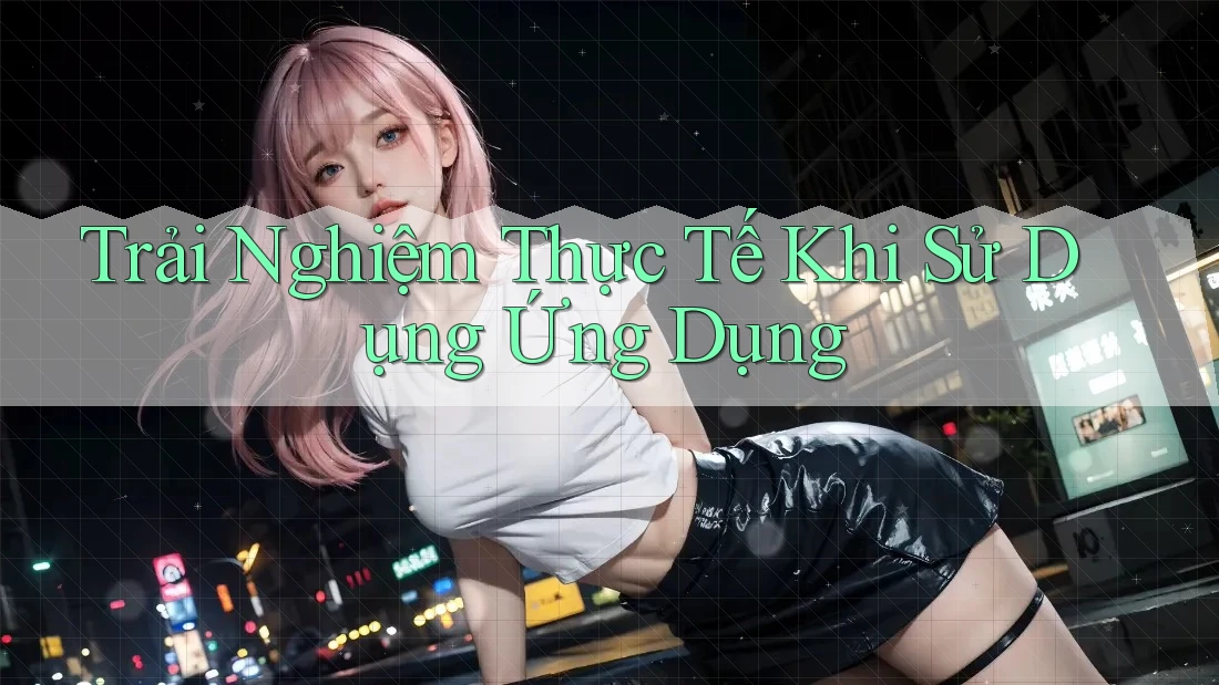 Trải Nghiệm Thực Tế Khi Sử Dụng Ứng Dụng Trải Nghiệm Thực Tế Khi Sử Dụng Ứng Dụng