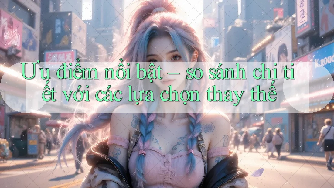 Ưu điểm nổi bật – so sánh chi tiết với các lựa chọn thay thế Ưu điểm nổi bật – so sánh chi tiết với các lựa chọn thay thế