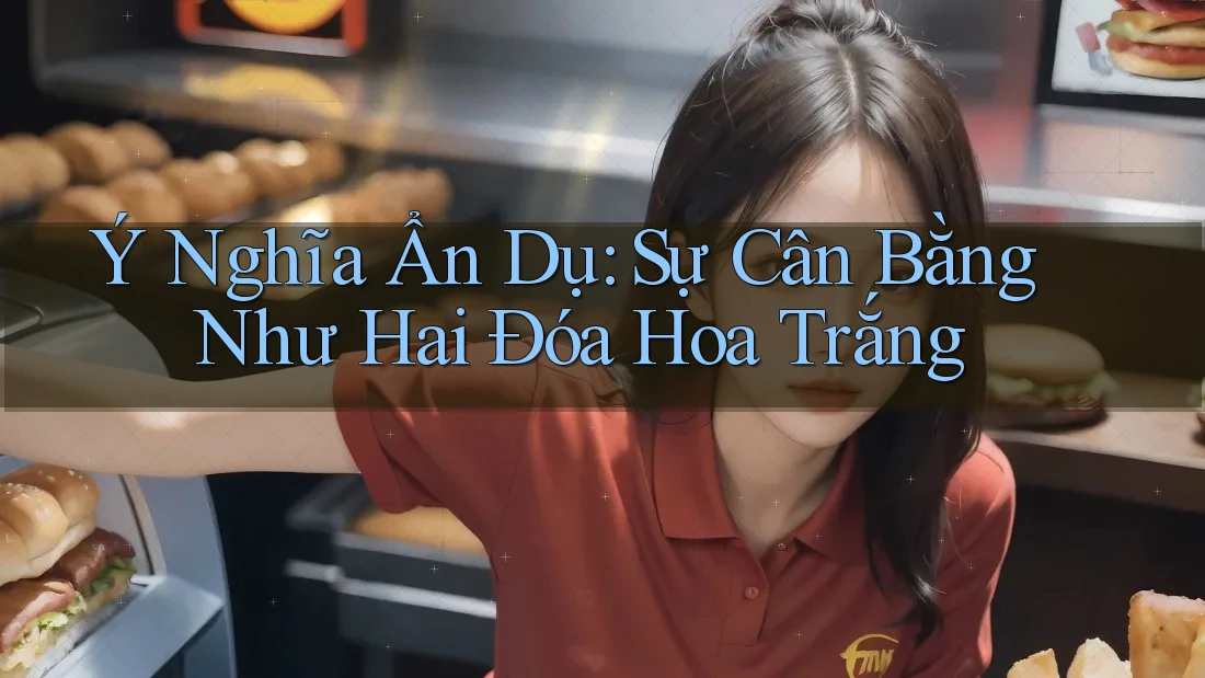 Ý Nghĩa Ẩn Dụ: Sự Cân Bằng Như Hai Đóa Hoa Trắng Ý Nghĩa Ẩn Dụ: Sự Cân Bằng Như Hai Đóa Hoa Trắng